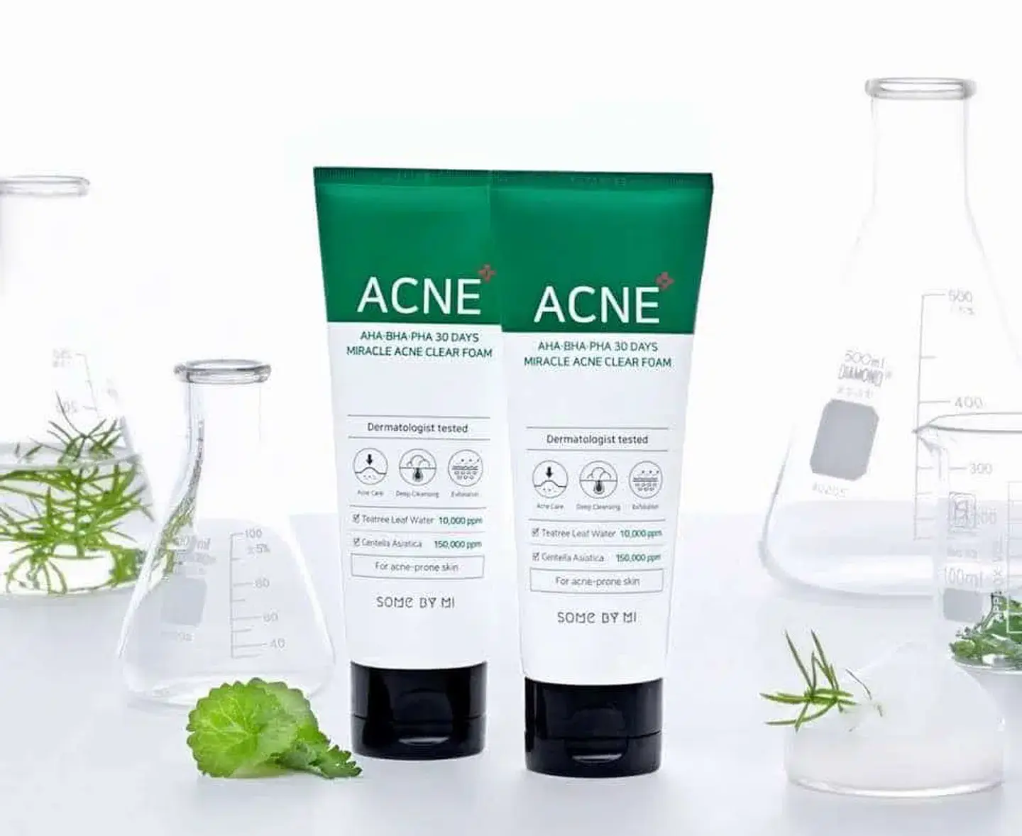 AHA-BHA-PHA 30 Days Miracle Acne Clear Foam (Some By Mi) – 100ml Limpiador pieles problemáticas 10