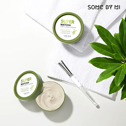 Super Matcha Pore Clean Clay Mask (Some By Mi) -Mascarilla de limpieza té verde pieles mixtas y grasas