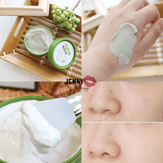 Super Matcha Pore Clean Clay Mask (Some By Mi) -Mascarilla de limpieza té verde pieles mixtas y grasas