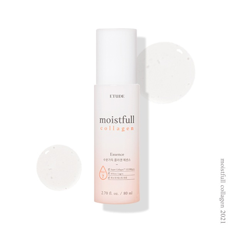 Moistfull Collagen Essence (Etude House) - 80ml Esencia 90% colágeno hidrolizado 2