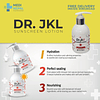 Dr. Jk1 Sunscreen Lotion SPF50+/+++ (Pax Moly)  200ml Protector solar para rostro y cuerpo