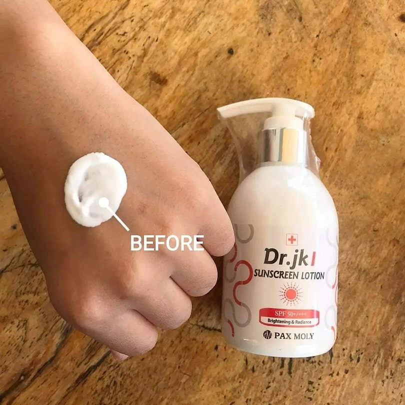 Dr. Jk1 Sunscreen Lotion SPF50+/+++ (Pax Moly)  200ml Protector solar para rostro y cuerpo 17