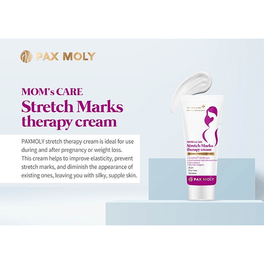 Stretch Marks Therapy Cream (Pax Moly) -70ml Crema tratamiento de estrías y cicatrices