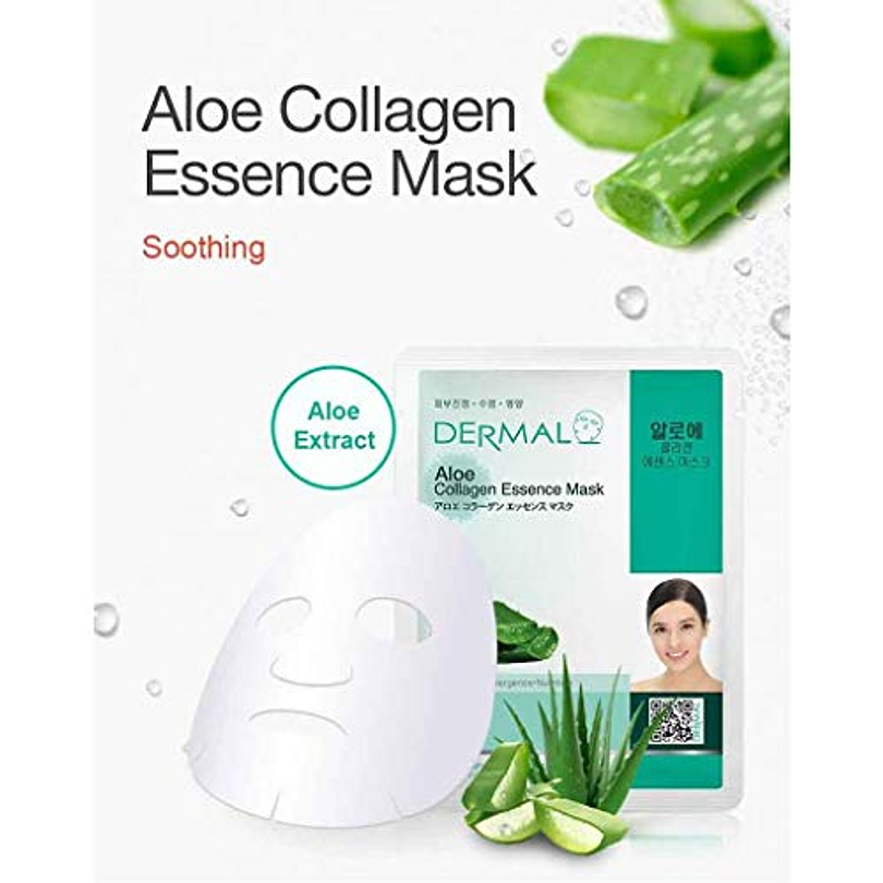 Collagen Essence Face Mask (Dermal) – Mascarillas hidratantes N°1 en ventas 6