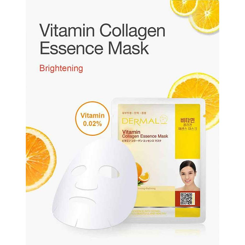 Collagen Essence Face Mask (Dermal) – Mascarillas hidratantes N°1 en ventas 12