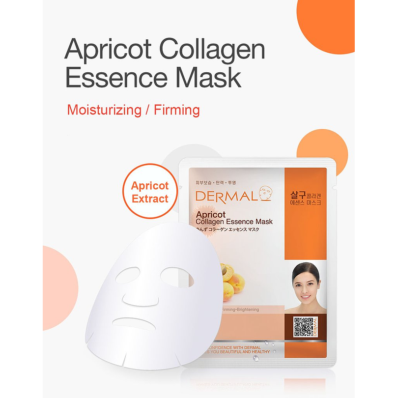 Collagen Essence Face Mask (Dermal) – Mascarillas hidratantes N°1 en ventas 18