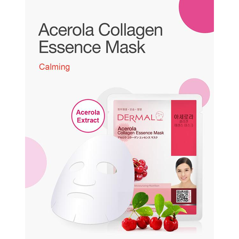 Collagen Essence Face Mask (Dermal) – Mascarillas hidratantes N°1 en ventas 26