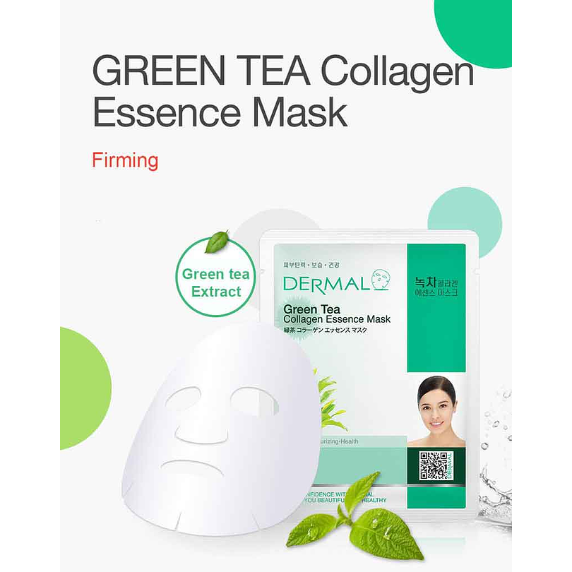 Collagen Essence Face Mask (Dermal) – Mascarillas hidratantes N°1 en ventas 31