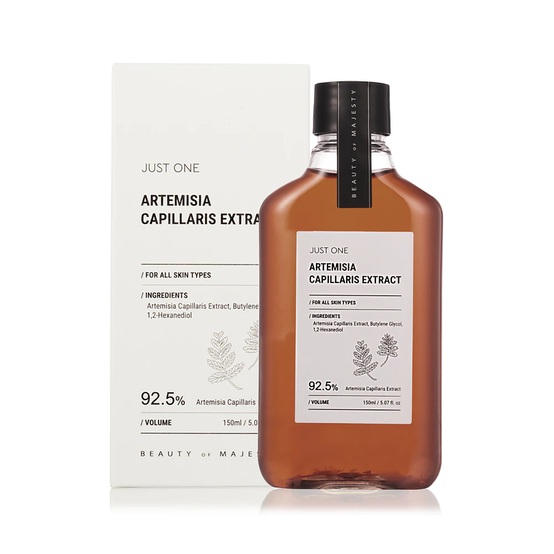 Just One Artemisia Capillaris Extract (B.O.M Beauty of Majesty) –150ml Tónico/esencia 92,5% Artemisa 7