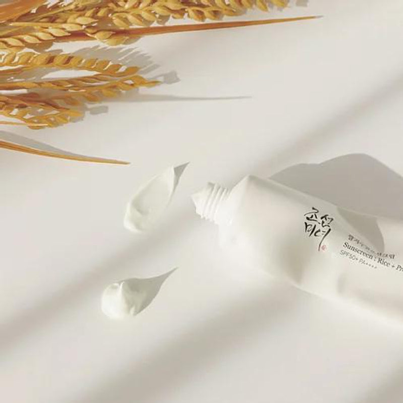Relief Sun Rice + Probiotics SPF50+ PA++++ (Beauty of Joseon) -50ml Protector solar aclarante con arroz y probióticos 4
