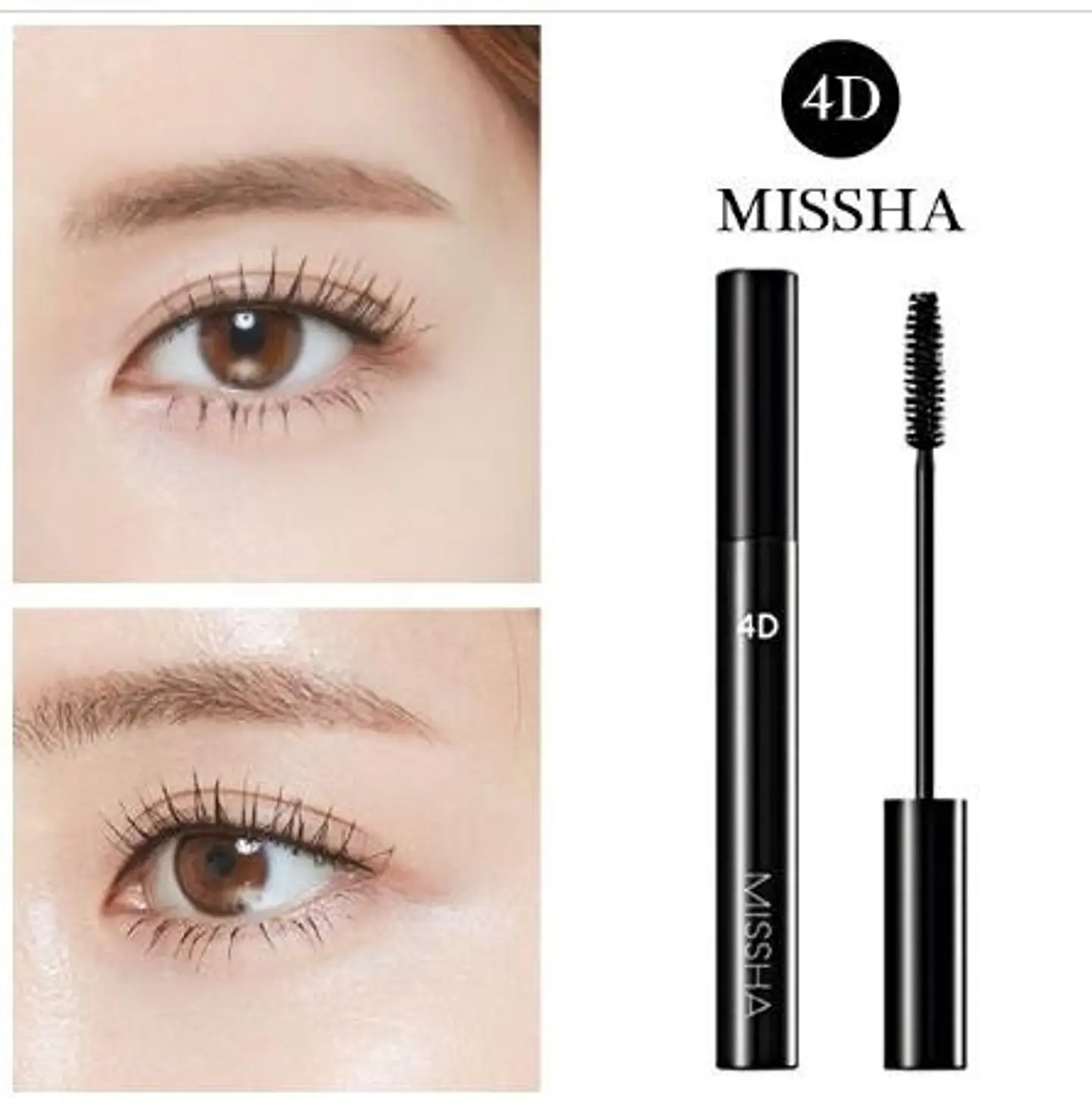 The Style 4D Mascara (Missha) Máscara de pestañas a prueba de agua 1