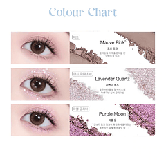 Glitterpedia Eye Pallete  N4. All of Lavender Fog (Unleashia)