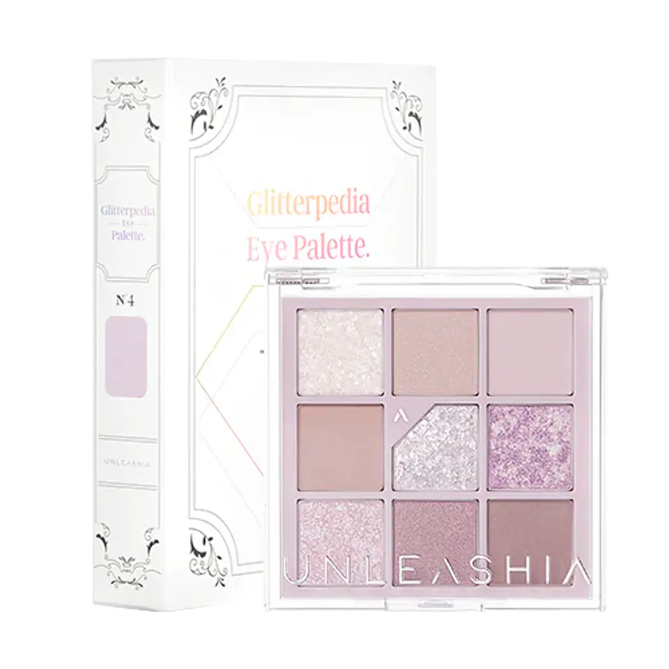 Glitterpedia Eye Pallete  N4. All of Lavender Fog (Unleashia) 5