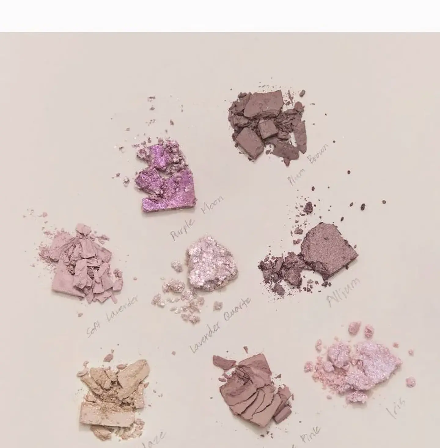 Glitterpedia Eye Pallete  N4. All of Lavender Fog (Unleashia) 7