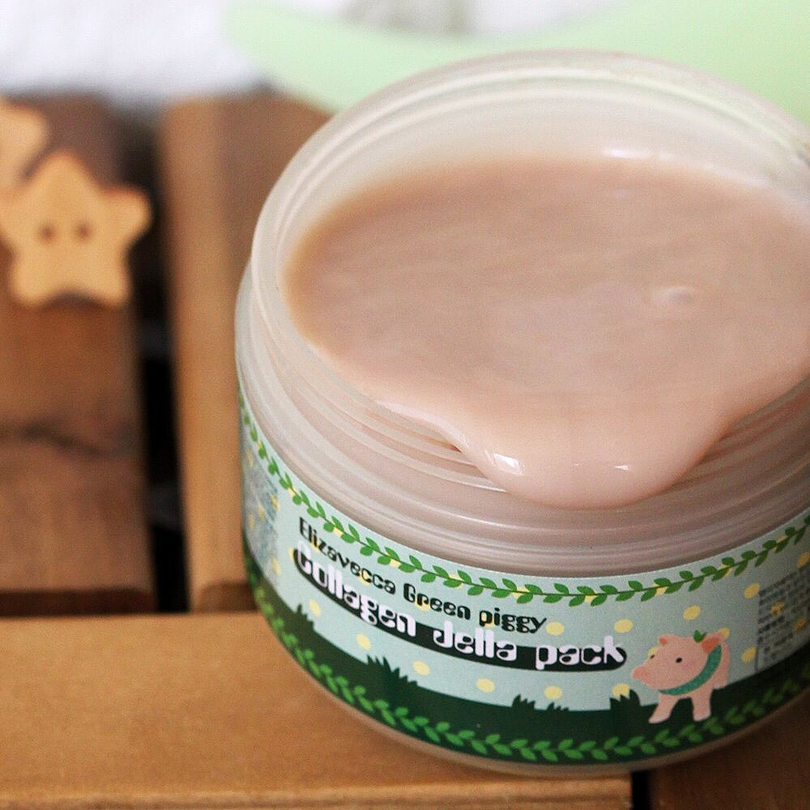 Green Piggy Collagen Jella Pack (Elizavecca) - 100 ml Crema 50% colágeno 5