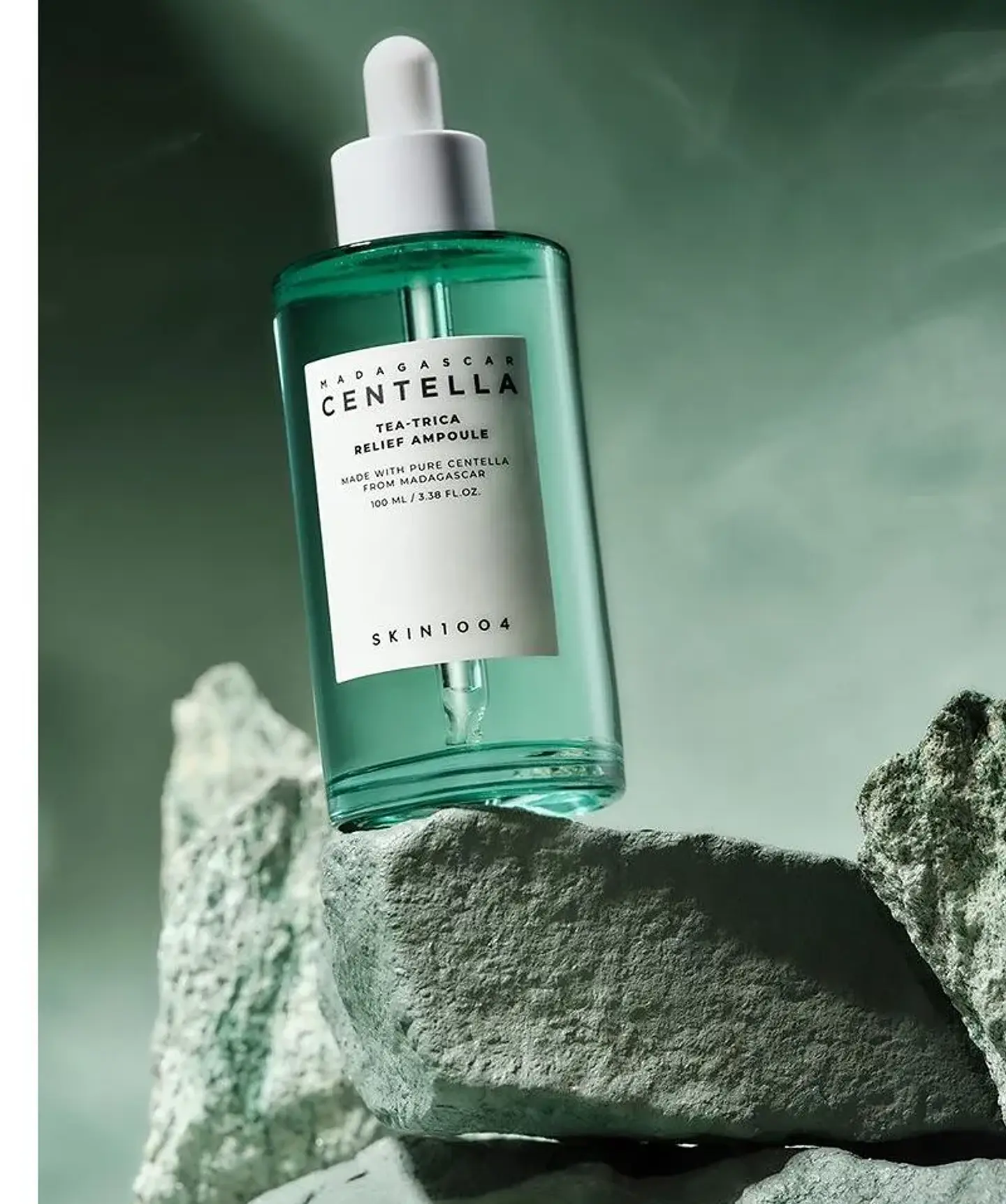 Madagascar Centella Tea-trica Relief Ampoule (SKIN1004) - 100ml Serum anti acné árbol de té + centella asiática 3