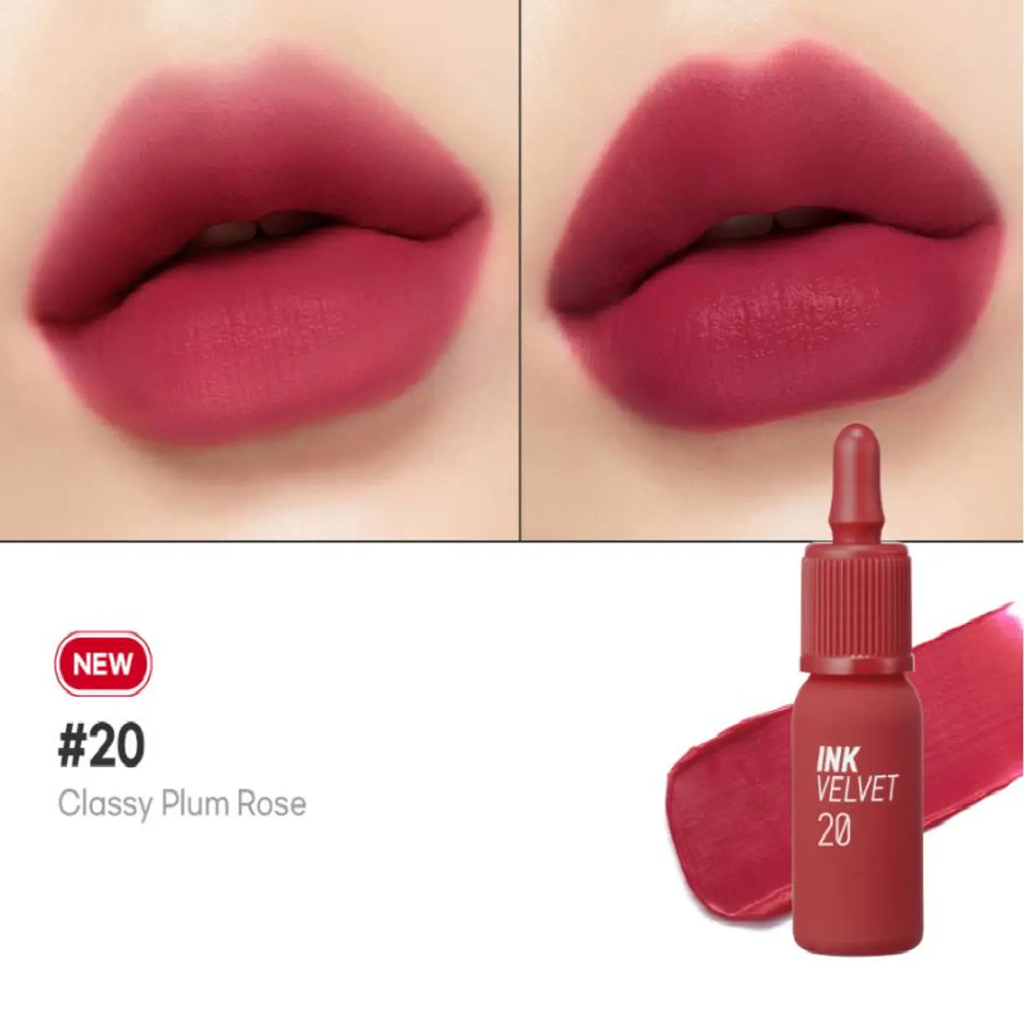 Tintes para labios Ink Velvet - Normal, Airy, Nude (Peripera) -8ml 16