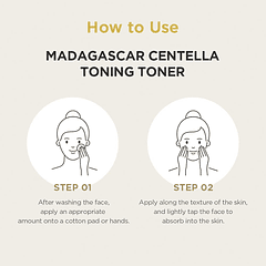 Madagascar Centella Toning Toner (SKIN1004) - 210 ml Tónico 84% Centella Asiática 