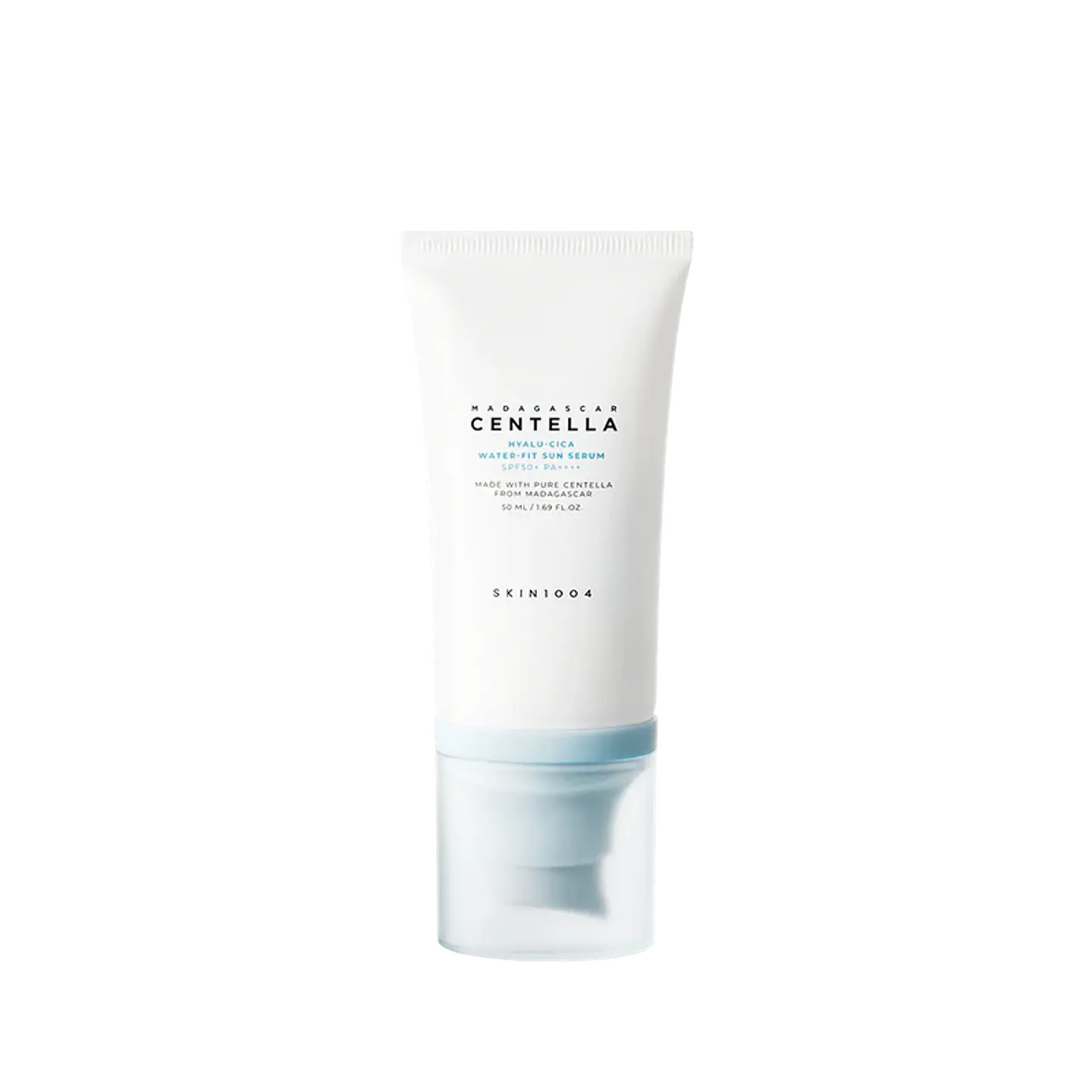 Madagascar Centella Hyalu-Cica Water-fit Sun Serum SPF 50+ y PA++++ - 50ml (SKIN1004) Protector solar ligero pieles sensibles  1