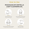 Madagascar Centella Light Cleansing Oil (SKIN1004) - 200ml Limpiador oleoso calmante pieles sensibles