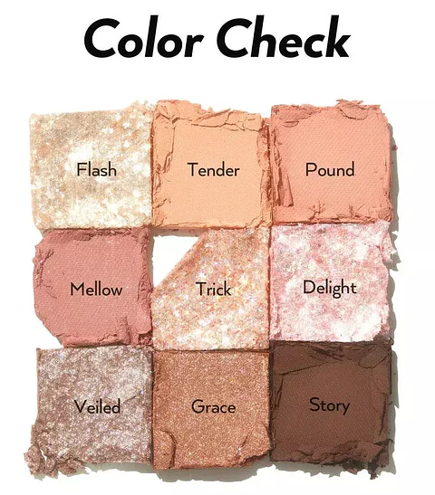 Glitterpedia Eye Palette N3 All of Coral Pink (Unleashia) 