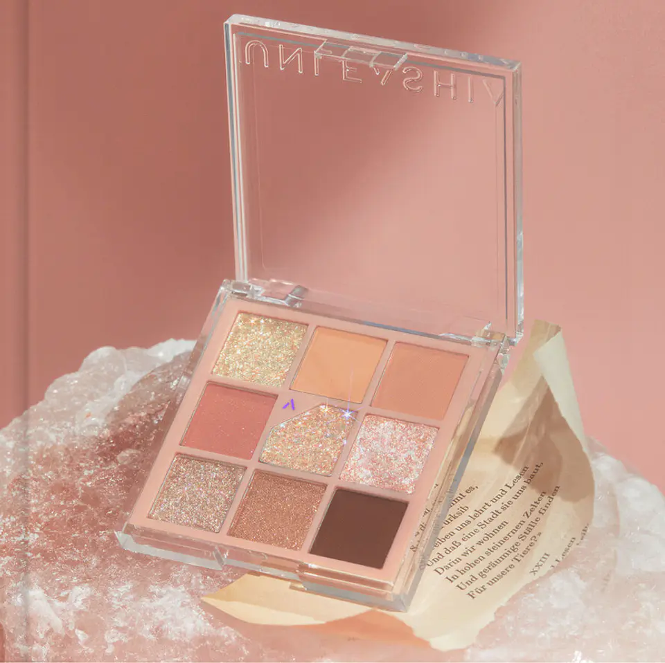 Glitterpedia Eye Palette N3 All of Coral Pink (Unleashia)  5