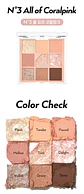 Glitterpedia Eye Palette N3 All of Coral Pink (Unleashia)  - Miniatura 4