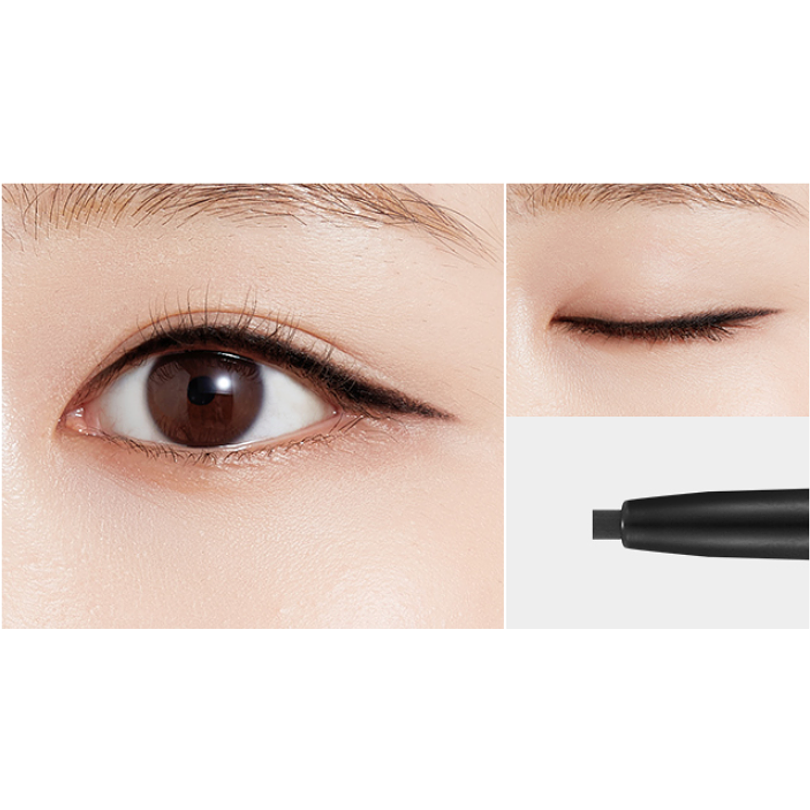 Born To Be Madproof Thin Pencil Liner (A'PIEU ) Delineador negro retráctil a prueba de agua 2