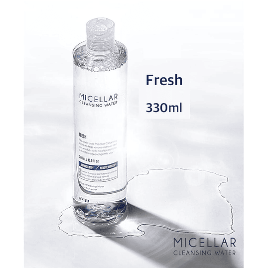 Micellar Cleansing Water Fresh (A'Pieu) - 300ml Agua micelar desmaquillante pieles mixtas y grasas