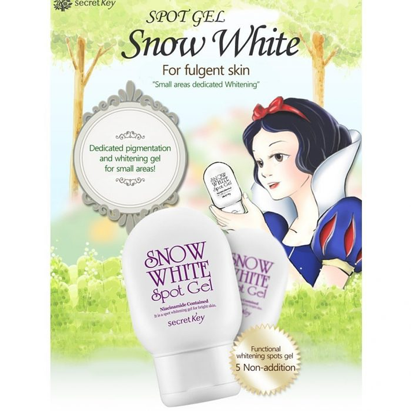 Snow White Spot Gel (Secret Key) - 65 ml Gel aclarante focalizado zonas sensibles 2