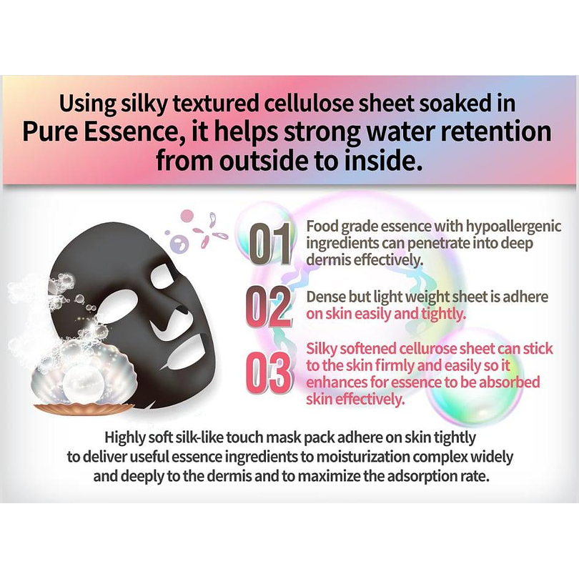 Charcoal Pearl Bubble Mask (Pax Moly) - Mascarillas de limpieza con burbujas 5