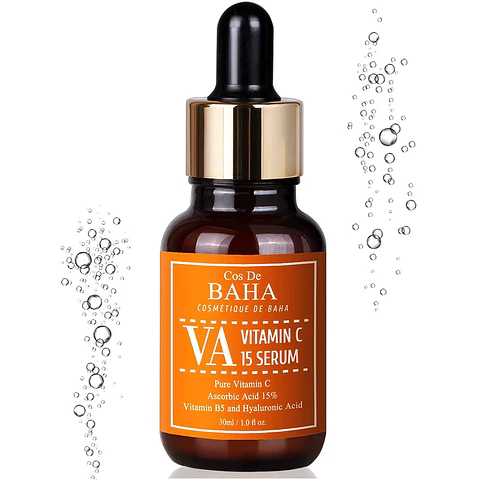  VA Vitamin C 15% Serum (Cos de BAHA) -30ml Serum aclarante con 15% de vitamina C
