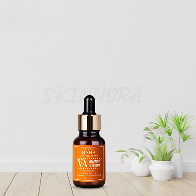  VA Vitamin C 15% Serum (Cos de BAHA) -30ml Serum aclarante con 15% de vitamina C 6