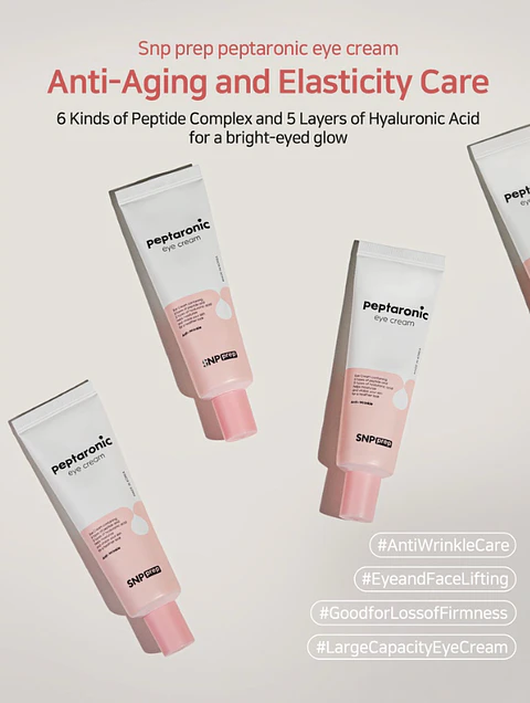 Peptaronic Eye Cream (SNP) -50ml  Crema contorno de Ojos con Péptidos y ácido hialurónico