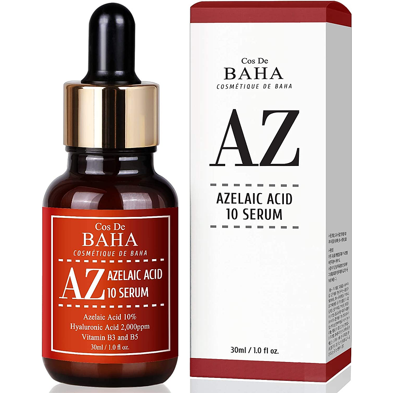 AZ Azelaic Acid 10 Serum (Cos de BAHA) - 30ml Serum 10% Ácido Azelaico anti acné exfoliante suave 7