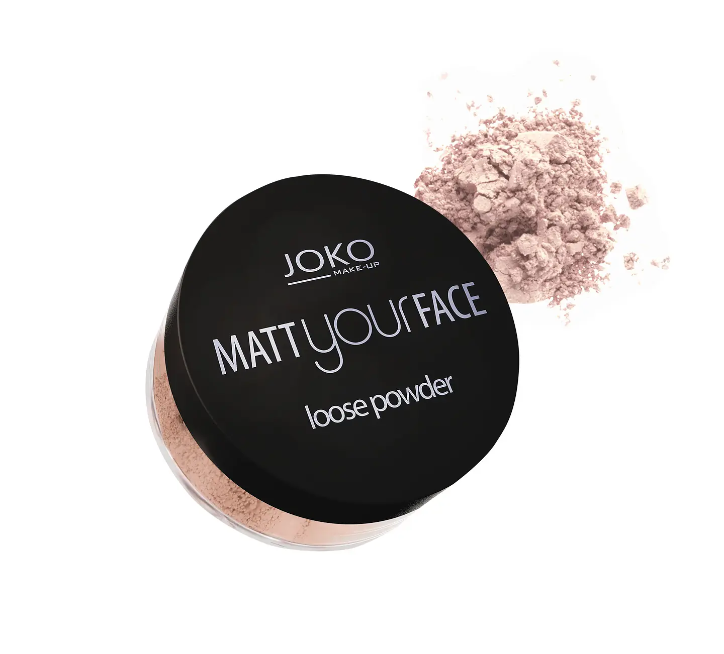 Matt Your Face Loose Powder (JOKO) Polvo Matificante Transparente o con Color 1
