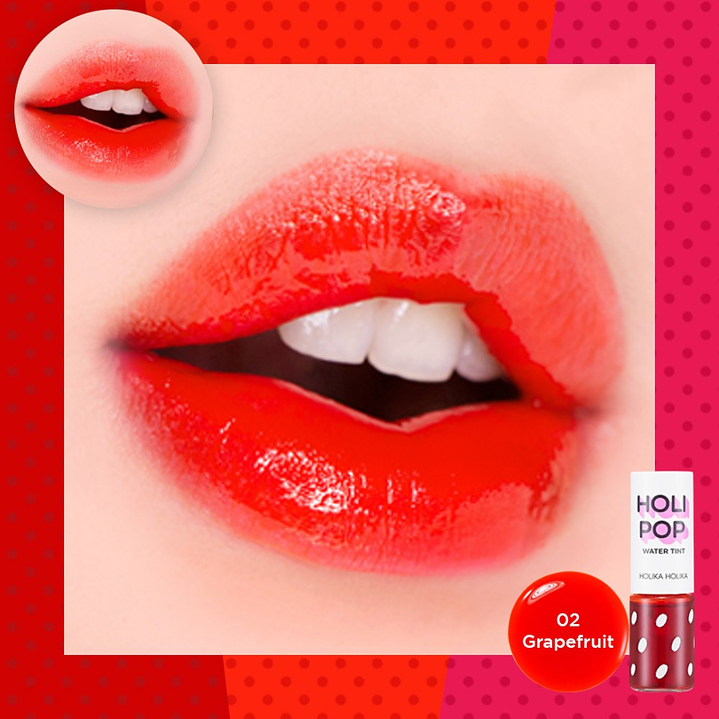 Holi Pop Tint Water o Jelly (Holika Holika) - Tintes de labios varios tonos 4