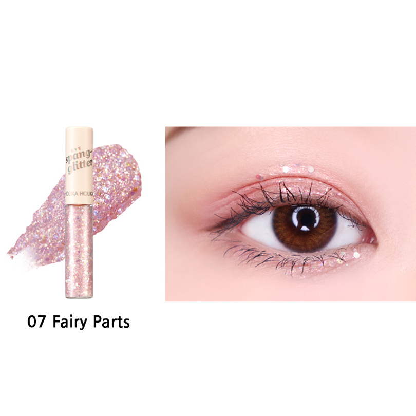 Eye Spanglitter Liner (Holika Holika) - Delineador glitter 5g 2