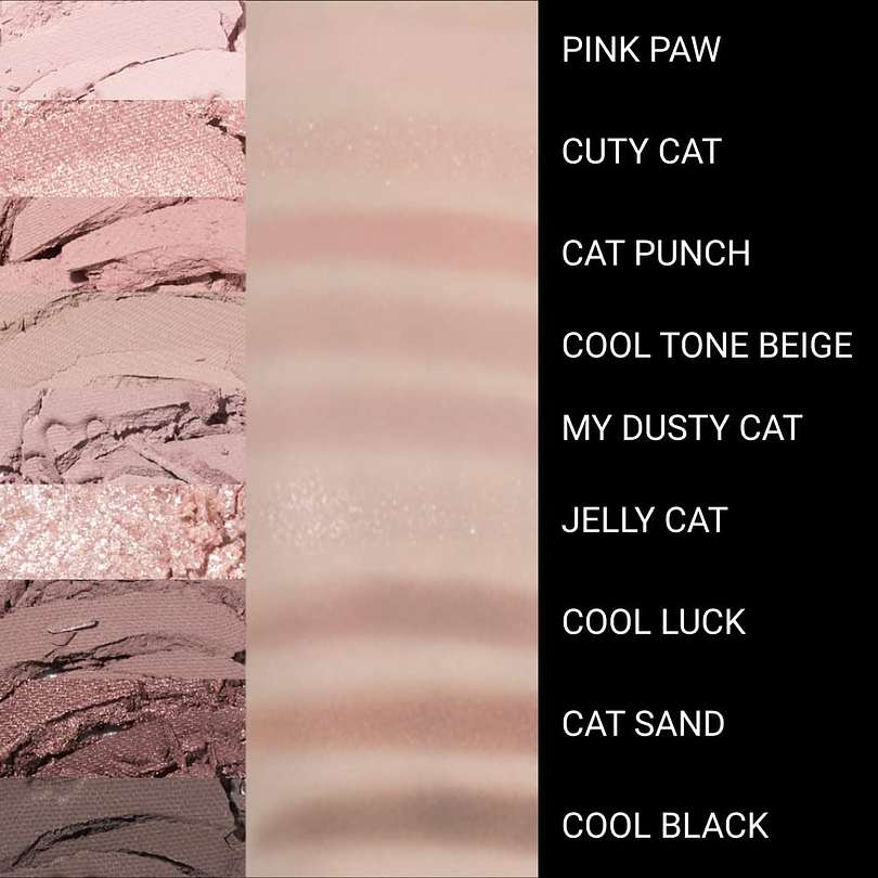 Play Color Eyes #Dusty Cat (Etude House)  -  Paleta de Sombras  6