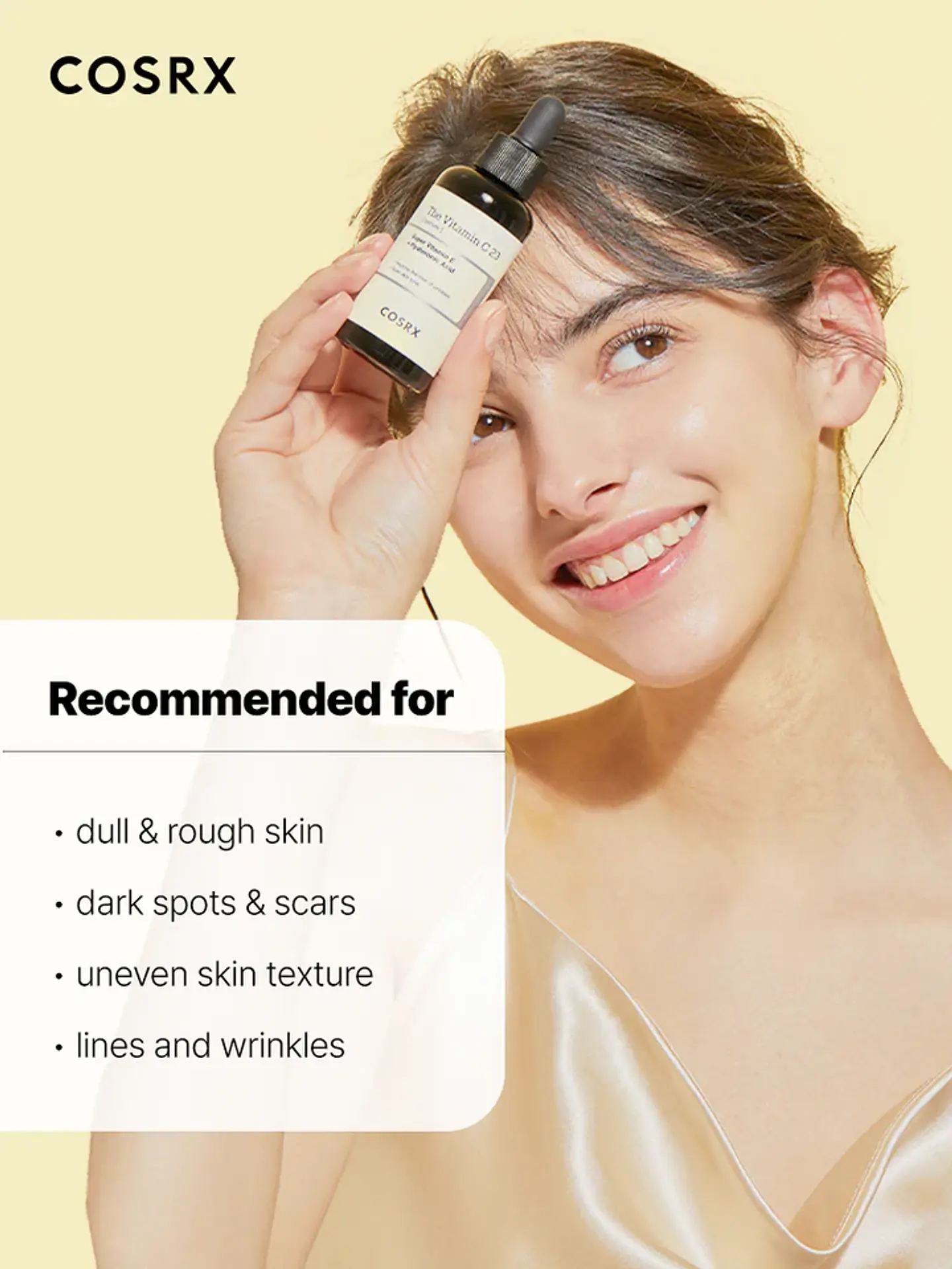 The Vitamin C 23 Serum (COSRX) -20ml Serum aclarante 23% vitamina C + Vitamina E + ácido hialurónico 6