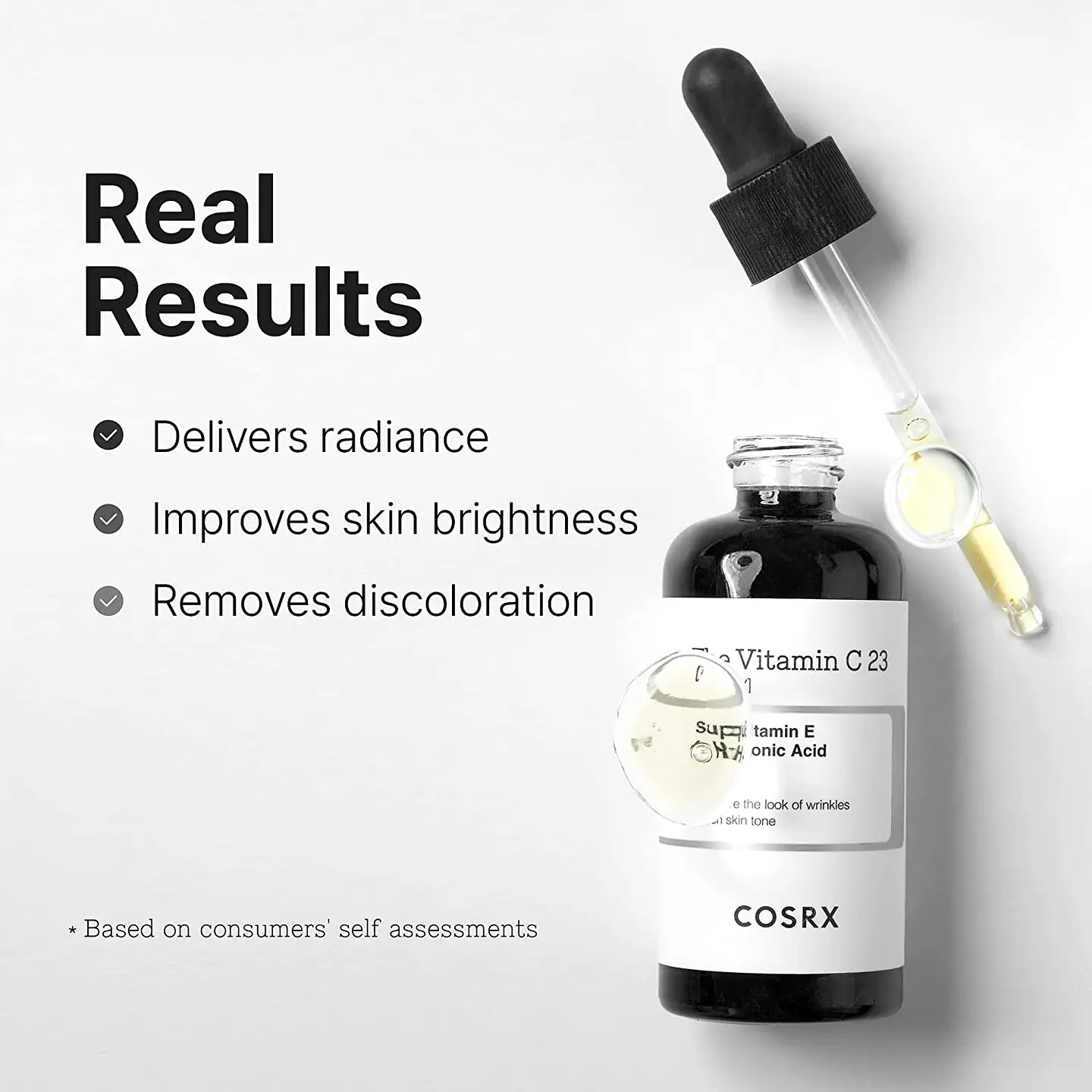 The Vitamin C 23 Serum (COSRX) -20ml Serum aclarante 23% vitamina C + Vitamina E + ácido hialurónico 14