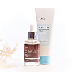 Pack Ultra Hidratante Beta Glucano Crema 60ml  + Serum 50ml (IUNIK)