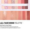 All Take Mood Palette 06 Cherry Cool Rush (Peripera) - Set de sombras de ojos