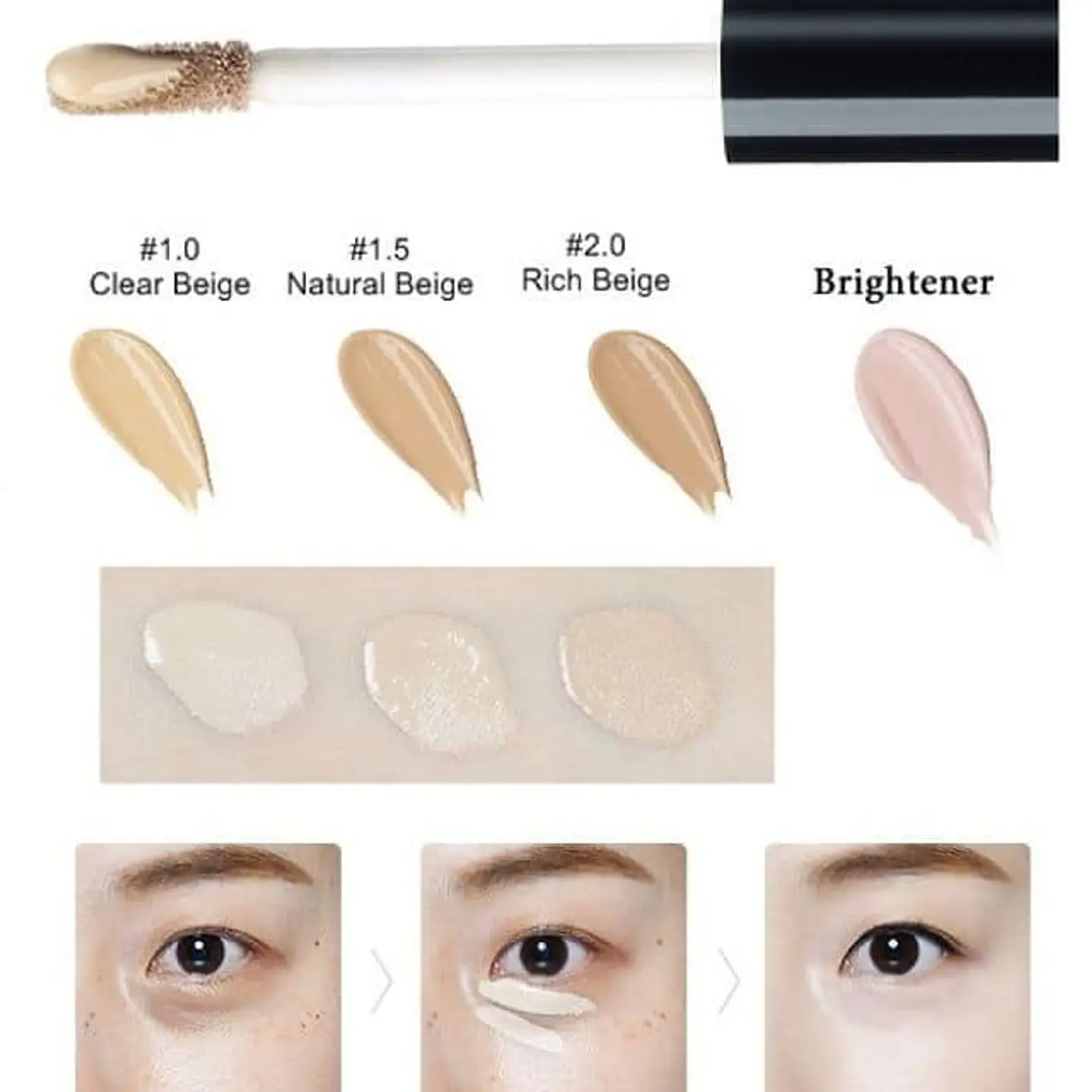 Cover Perfection Tip Concealer (The Saem) - Correctores faciales distintos tonos 2
