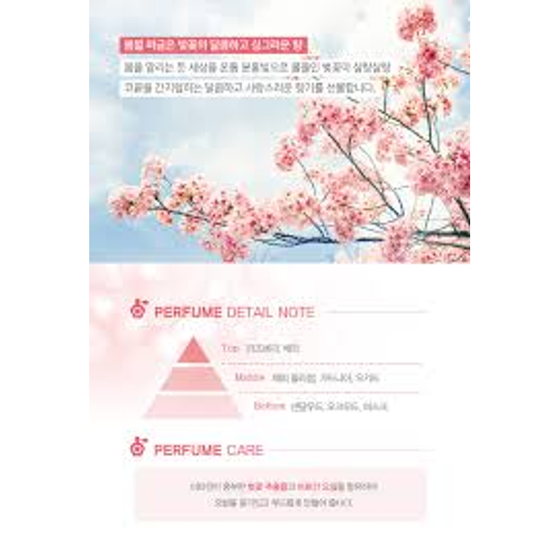Cherry Blossom Perfumed (Kerasys) - Shampoo o Acondicionador 1 litro c/u con Aceite de Argán y Flor de Cerezo 7