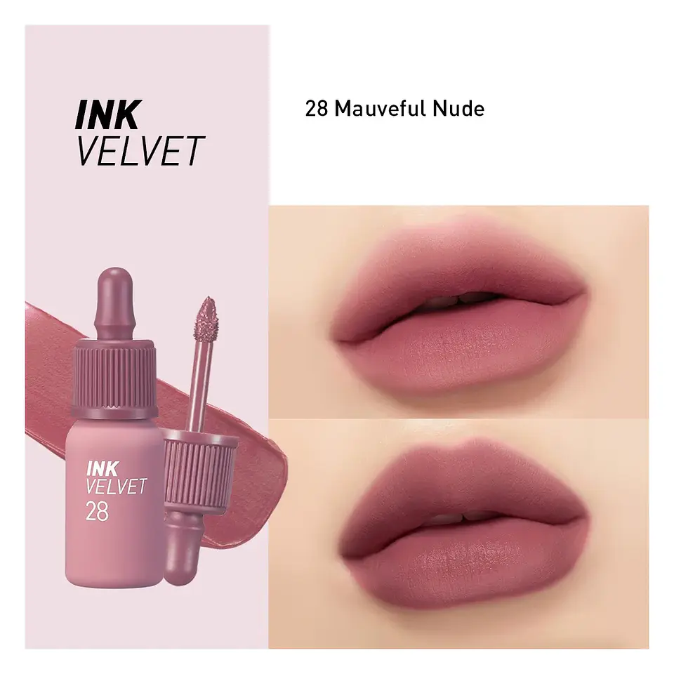 Tintes para labios Ink Velvet - Normal, Airy, Nude (Peripera) -8ml 18