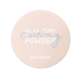 Oil Capture Cooling Powder (Peripera) - Polvo traslúcido matificante antigrasitud
