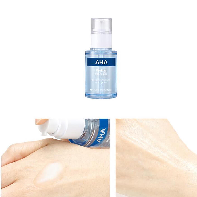 Good Skin AHA Ampoule (Nature Republic) - 30ml Serum exfoliante anti imperfecciones 3