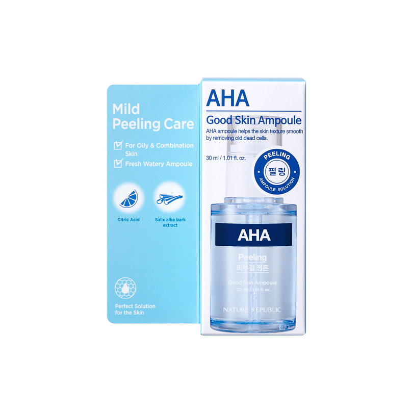 Good Skin AHA Ampoule (Nature Republic) - 30ml Serum exfoliante anti imperfecciones 2