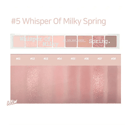 All Take Mood Palette 05 Whisper of Milky Spring (Peripera) Paleta de sombras